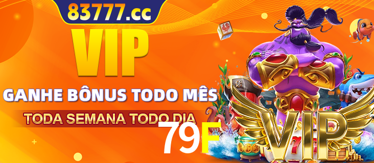 Banner promocional do 79F oferecendo 100% de recompensas adicionais contínuas para quem fizer o login diário (Daily sign-in), com um mascote de coelho.